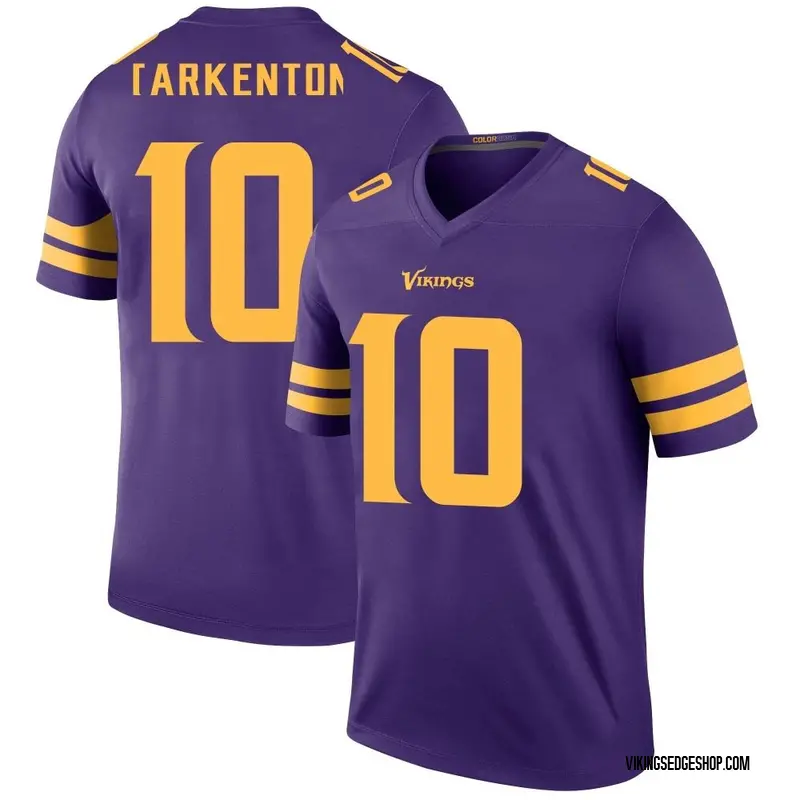 Nike Fran Tarkenton Minnesota Vikings Legend Purple Color Rush ...